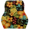 Fabulous colorful floral seamless Car Seat Velour Cushion  View1