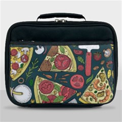 Vector-seamless-pizza-slice-pattern-hand-drawn-pizza-illustration-great-pizzeria-menu-background Lunch Bag by Pakemis