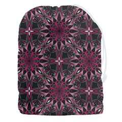 Seamless-pattern-with-flowers-oriental-style-mandala Drawstring Pouch (3xl) by Pakemis