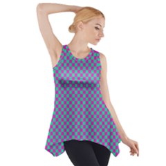 Pattern Side Drop Tank Tunic by gasi