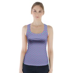 Pattern Racer Back Sports Top by gasi