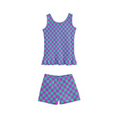 Pattern Kids  Boyleg Swimsuit by gasi