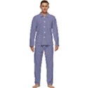 Pattern Men s Long Sleeve Velvet Pocket Pajamas Set View1