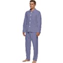 Pattern Men s Long Sleeve Velvet Pocket Pajamas Set View3