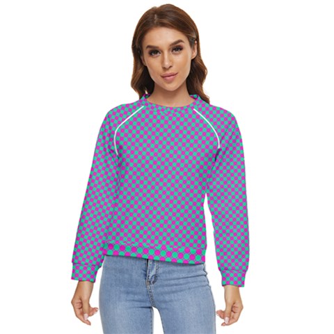 Pattern Women s Long Sleeve Raglan Tee by gasi