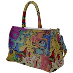 Abstract Art Duffel Travel Bag by gasi