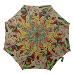 Abstract Art Hook Handle Umbrellas (small)