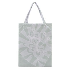 Blue Zendoodle Classic Tote Bag by Mazipoodles