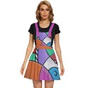 Modern art Apron Dress View1