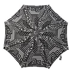 Black And White Hook Handle Umbrellas (large) by gasi