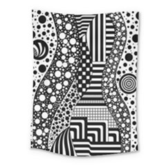 Black And White Medium Tapestry