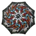 Abstract art Straight Umbrellas View1