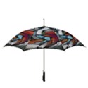 Abstract art Straight Umbrellas View3