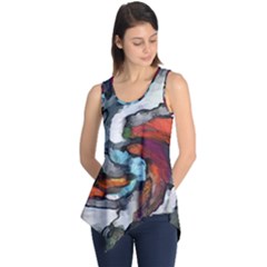 Abstract Art Sleeveless Tunic