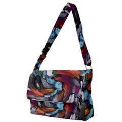 Abstract Art Full Print Messenger Bag (s) by gasi