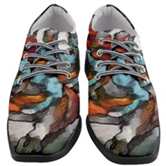 Abstract Art Women Heeled Oxford Shoes by gasi