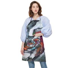 Abstract Art Pocket Apron by gasi