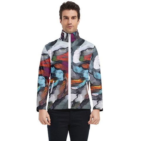 Abstract Art Men s Bomber Jacket by gasi