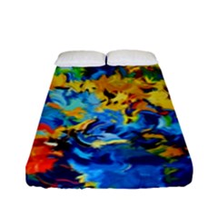 Abstract Art Fitted Sheet (full/ Double Size) by gasi