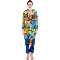 Abstract Art Hooded Jumpsuit (ladies)