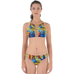 Abstract Art Perfectly Cut Out Bikini Set by gasi