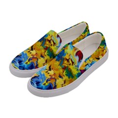 Abstract Art Women s Canvas Slip Ons by gasi