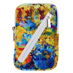 Abstract Art Belt Pouch Bag (large) by gasi