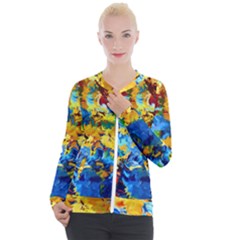 Abstract Art Casual Zip Up Jacket by gasi