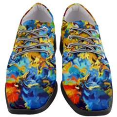 Abstract Art Women Heeled Oxford Shoes by gasi