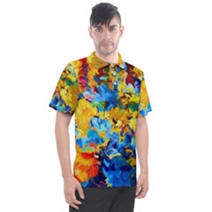 Abstract Art Men s Polo Tee by gasi