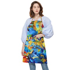 Abstract Art Pocket Apron by gasi