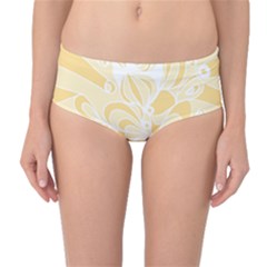 Amber Zendoodle Mid-waist Bikini Bottoms by Mazipoodles