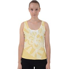 Amber Zendoodle Velvet Tank Top by Mazipoodles