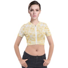 Amber Zendoodle Short Sleeve Cropped Jacket by Mazipoodles