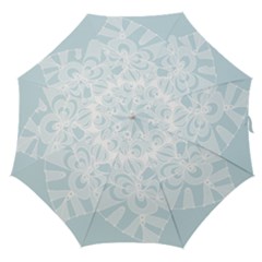 Blue 2 Zendoodle Straight Umbrellas by Mazipoodles