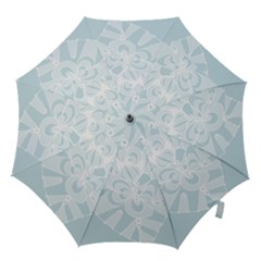 Blue 2 Zendoodle Hook Handle Umbrellas (small) by Mazipoodles