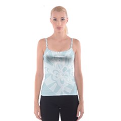 Blue 2 Zendoodle Spaghetti Strap Top by Mazipoodles