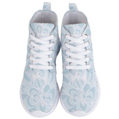 Blue 2 Zendoodle Women s Lightweight High Top Sneakers by Mazipoodles