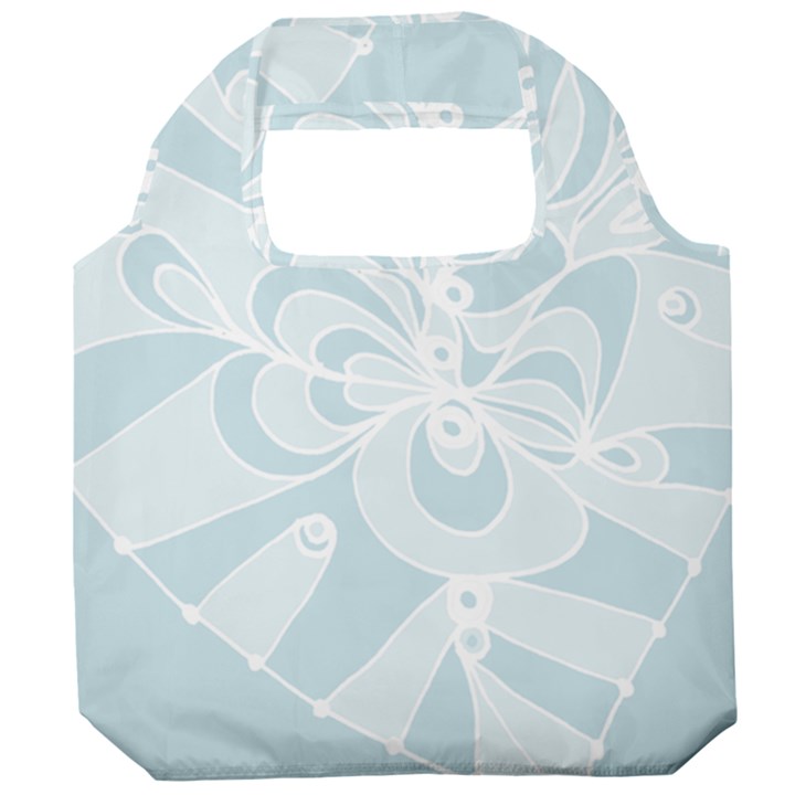 Blue 2 Zendoodle Foldable Grocery Recycle Bag