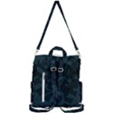 Green Zendoodle Crossbody Backpack View3