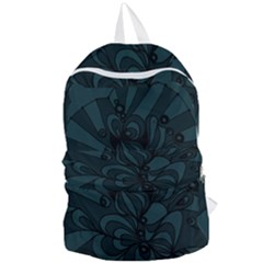 Green Zendoodle Foldable Lightweight Backpack