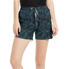 Green Zendoodle Women s Runner Shorts by Mazipoodles