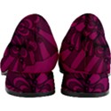 Aubergine Zendoodle Women s Block Heels  View4