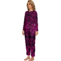 Aubergine Zendoodle Womens  Long Sleeve Lightweight Pajamas Set View2