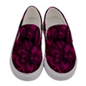 Aubergine Zendoodle Women s Canvas Slip Ons View1