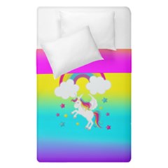 Unicorn Einhorn Licorne Duvet Cover Double Side (single Size) by gasi