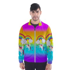 Unicorn Einhorn Licorne Men s Windbreaker