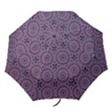 Kaleidoscope Scottish Violet Folding Umbrellas View1