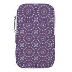 Kaleidoscope Plum Waist Pouch (small) by Mazipoodles