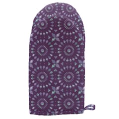 Kaleidoscope Plum Microwave Oven Glove by Mazipoodles